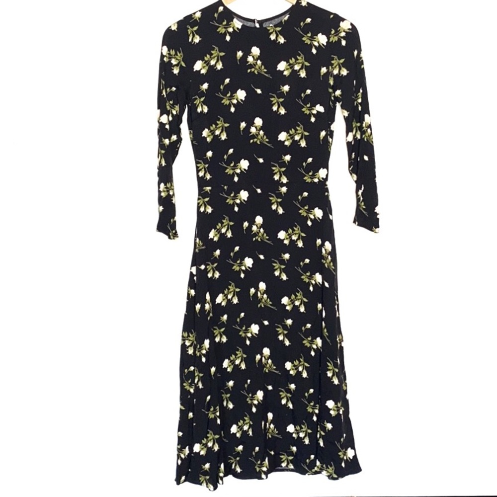 NEW Reformation Rosalee Floral Moon Dress - Picture 2 of 9